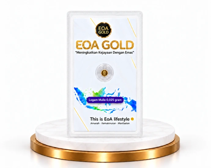 EOA Gold New Reguler 0.025 Gram