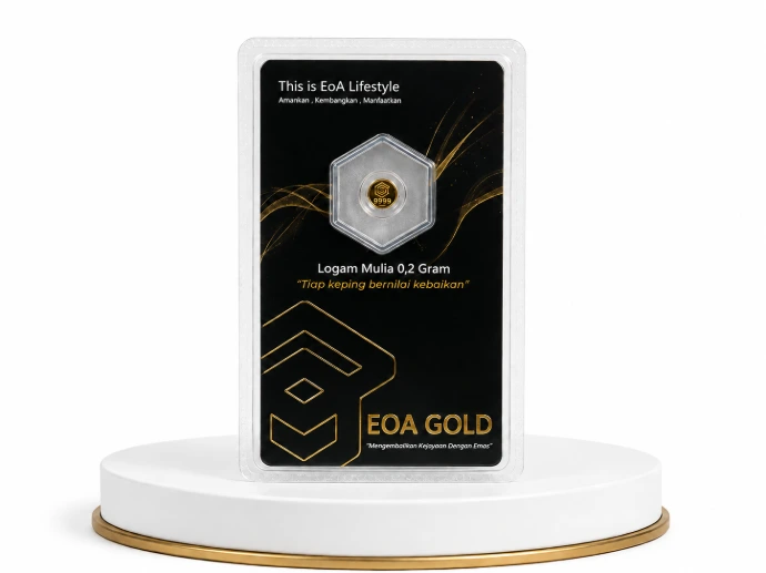 EOA Gold Black Variant 0.2 Gram